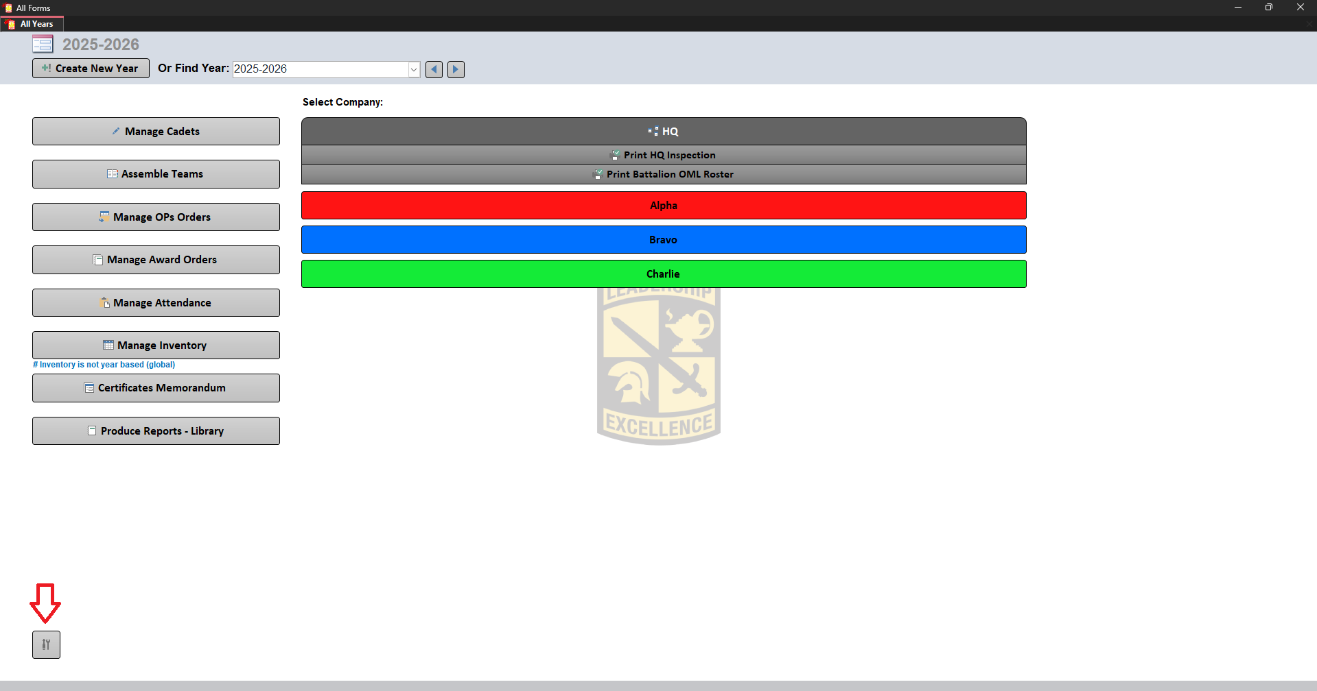 Manage Tools